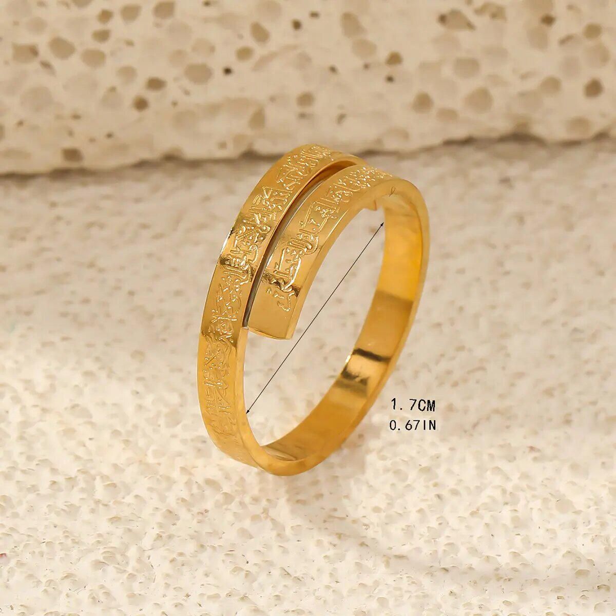 Maison Noor™ Ayatul Kursi Rings – خاتم آية الكرسي